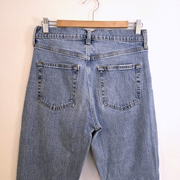 GAP Sky High Straight Jeans Women's 28R Light Wash Denim - Picture 4 of 9